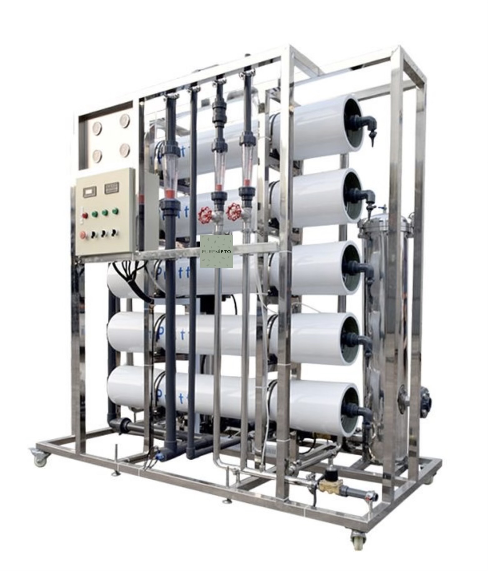 Βιομηχανική Αντίστροφη Όσμωση 7.500 λίτρα / ώρα (180 m3/d)